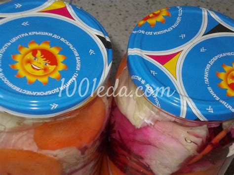 Капуста соленая на зиму - Овощи на зиму от 1001 ЕДА