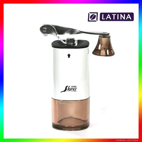 Jual Latina Flores Mini Coffee Grinder Gilingan Manual Conical Burrs Alat Kopi Di Lapak