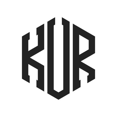 Premium Vector | KUR Logo Design Initial Letter KUR Monogram Logo using ...