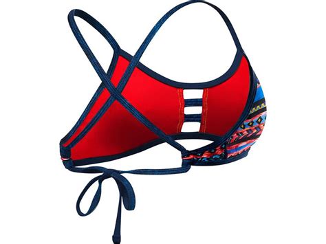 TYR Santa Fe Schwimmbikini Black Multi Pacific Tieback Top Cove Mini Bikini Bottom