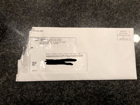IRS (sensitive) mail - delivered ripped and open! What should I do? : r