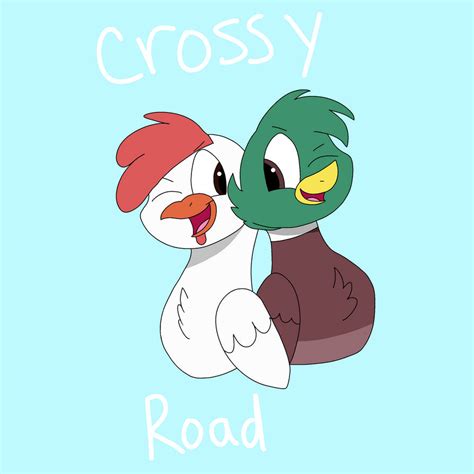 Chicken And Mallard Crossy Road By Grellsutcliffbreanna On Deviantart