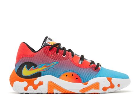 Hot Wheels X PG NRG Nike DH Laser Blue Black Siren Red Laser Orange Flight Club