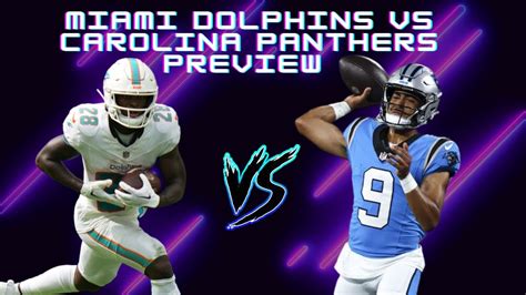 LIVE Miami Dolphins Vs Carolina Panthers Preview Week 6 Fantasy