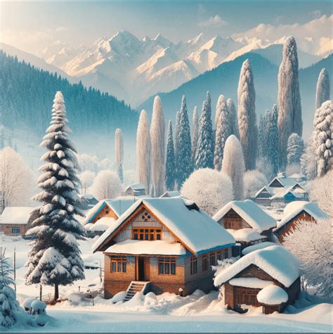 Kashmirs Enchanting Winter Wonderland A Snowy Paradise