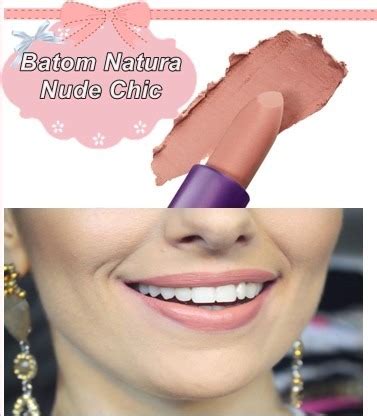 Batom Natura Faces Fps Nude Chic Maquiagem Natura Mercado Livre