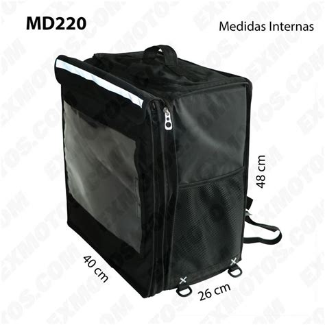 Mochila Expandible Tipo Glovo 1220 Exmotos Mochilas