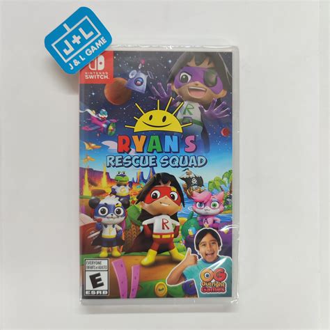 Ryans Rescue Squad Nsw Nintendo Switch Jandl Video Games New York City