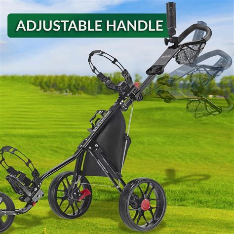 Caddytek Caddylite 115 V3 3 Wheel Golf Push Cart Review Golf Weeks Store And Golf Equipment