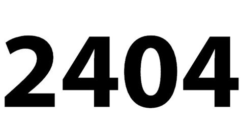 Zahl 2404