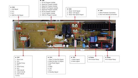 Dc41 00203b схема подключения на столе - фото