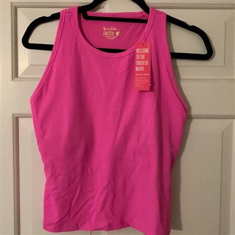 Lilly Pulitzer Tops Lilly Pulitzer Luxletic Bra Tank Poshmark