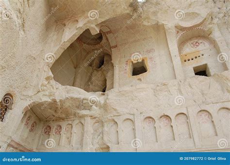 Goreme Valley Cappadocia Turkey Ancient Byzantine Christian Churches