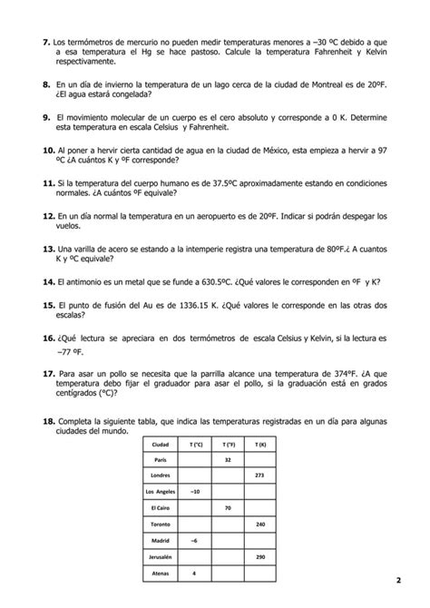 Ejercicios De Ley Cero De La Termodin Mica Pdf