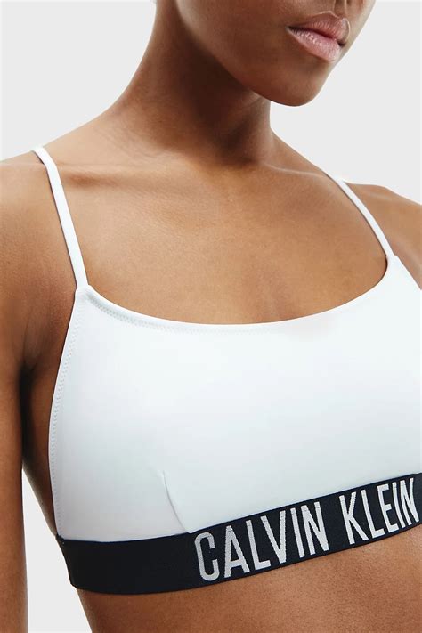 Calvin Klein Logolu Kar Labilir Dolgulu Bralet Bayan Bikini St