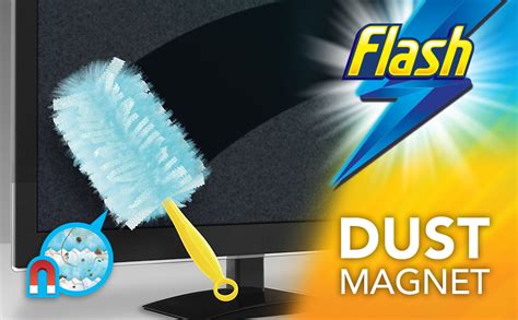 Flash Dust Magnet Duster Starter Kit Handle Refills Trap