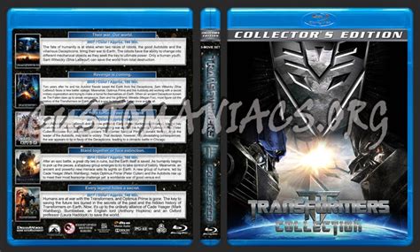 Transformers Collection (5) blu-ray cover - DVD Covers & Labels by ...