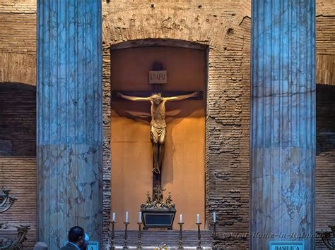 Third Chapel Of The Pantheon Church Pantheon Basilica Rome Italy