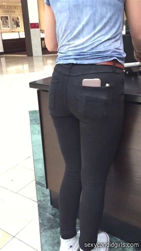 Tight Jeans Blonde Candid Ass Page Sexy Candid Girls