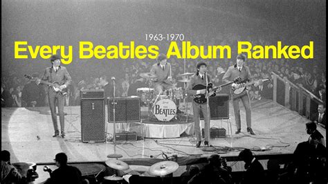 Every Beatles Album Ranked Youtube