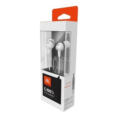 Audífonos JBL C100si Manos Libres - 27JBL100WH - Winpy.cl