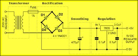 ac   dc converter circuit diagram
