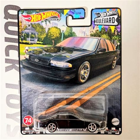 玩具快克 HOT WHEELS 風火輪 林蔭大道 精裝 膠胎 收藏 Chevy Impala SS 蝦皮購物