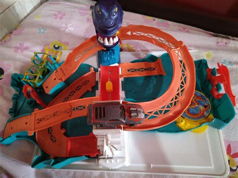 Pista Hot Wheels Tubarão Limitada Brinquedo Mattel Usado enjoei