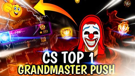 Top Grandmasterin Clash Squad Ranked In Just Hours Garena Free