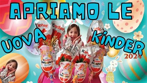 Apriamo Le Uova Di Pasqua Kinder Incredibili Sorprese