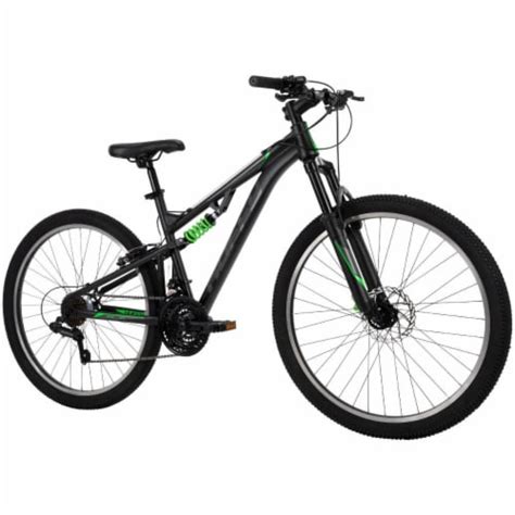 Huffy 26 In Marker Mens Full Suspension Mountain Bike Black 1