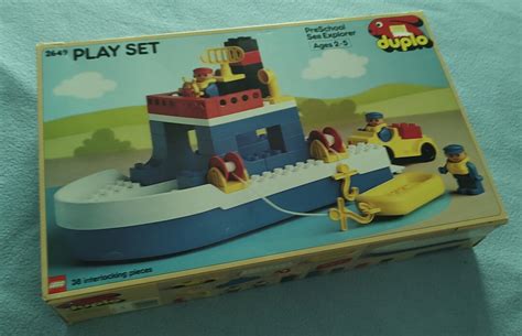 Vintage Lego Sea Explorer 2649 Duplo Set 100 Complete In Box Etsy