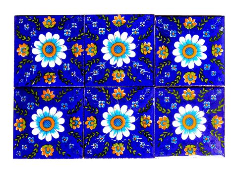 SHIV KRIPA Blue Pottery Home Decorative Jaipur Ceramics Mosaic Wall ...