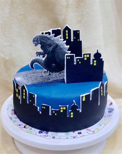 Godzilla Birthday Cake By Halsey Cakes Artofit