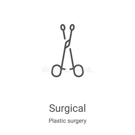 Surgical Icon Vector From Plastic Surgery Collection Thin Line