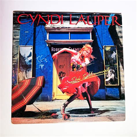 Vintage Cyndi Lauper Shes So Unusual Vinyl Record Lp Album 12 1983