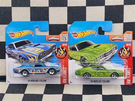 Hot Wheels 2016 Flames 69 Mercury Cyclone Your Choice Of Kustomkollector