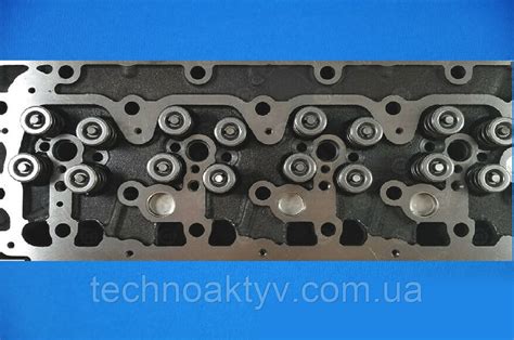 Головка Блока Цилиндров (ГБЦ) Двигателя KUBOTA V3300 - 16V — Купить ...