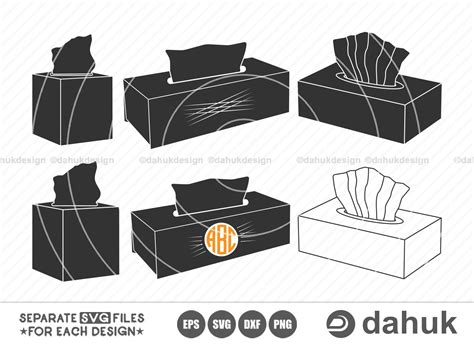 Tissue Box SVG Facial Tissue Box Svg Facial Tissue Clipart Etsy India