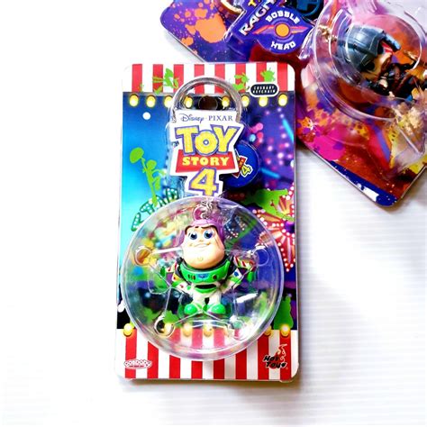 MISB Hot Toys Cosbaby Buzz Lightyear Keychain Disney Pixar Toy Story Hobbies Toys Toys