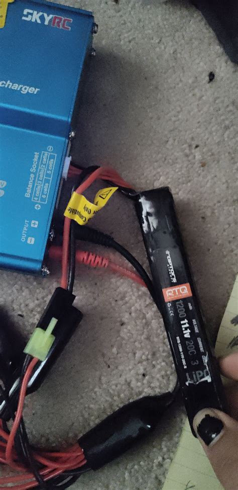 So I bought a SkyRC iMax B6 V2 but I'm getting an error. Can you guys ...