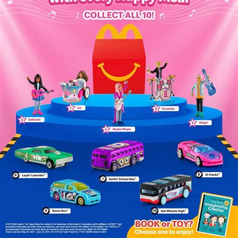 McDonald S Happy Meal Barbie And Hot Wheels Toys May 2023 Hobbies Toys Toys Games On Carousell