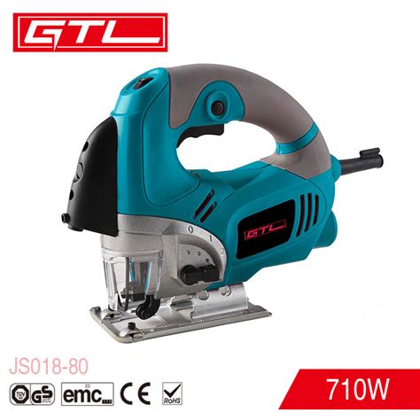 710W Electric Jigsaw Jig Saw With Wood Metal Plastic Cutting Blade