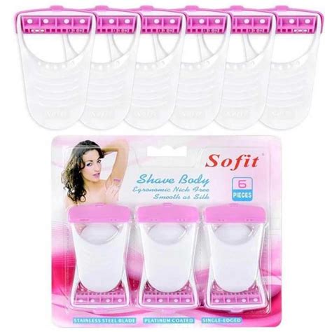 Pieces Sofit Razor Disposable Single Edged Body Hair Razor Body And Bikini Shaving Razor