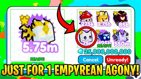 What People Trade For A Empyrean Agony In Pet Simulator X YouTube