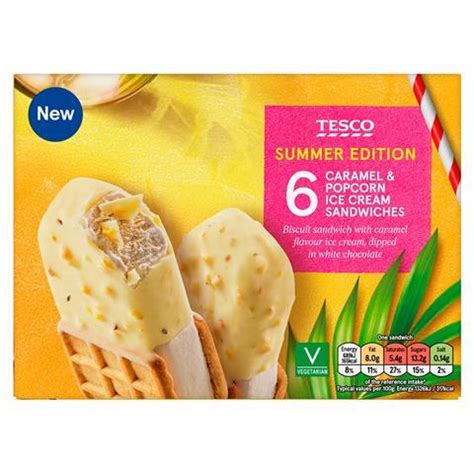 Tesco Goes Fruity With New Summer Ice Cream Range Range Preview The