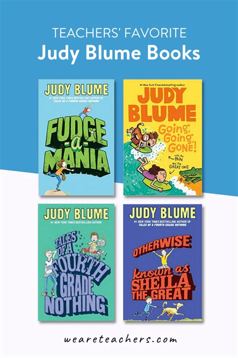 The Best Judy Blume Books for the Classroom, According to Teachers