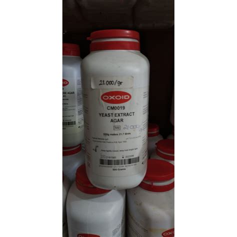 Jual Bahan Microbiology Yeast Extract Agar Oxoid Shopee Indonesia