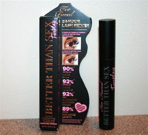 Too Faced Better Than Sex Foreplay Hr Mascara Lash Primer Oz Full Size Ebay