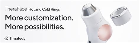Amazon Theraface Pro Hot And Cold Rings Facial Therapy Care Device Attachment Kit To